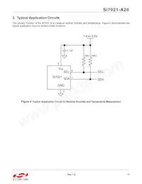 SI7021-A20-YM0R Datasheet Pagina 11