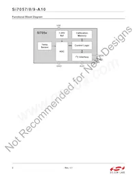 SI7057-A10-IMR Datasheet Page 2