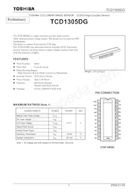 TCD1305DG(8Z數據表 封面