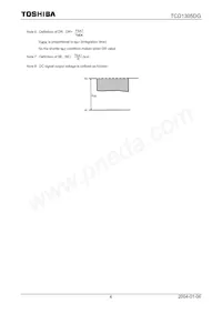 TCD1305DG(8Z Datenblatt Seite 4