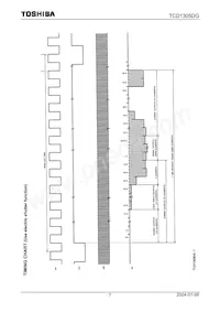 TCD1305DG(8Z Datenblatt Seite 7