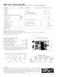 TMP17GS Datasheet Pagina 2