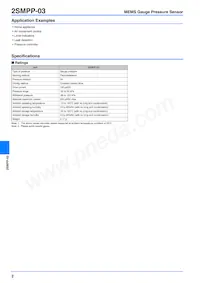 2SMPP03 Datasheet Pagina 2