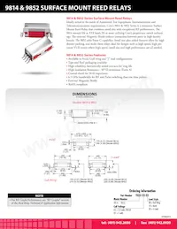 9814-05-10 Datasheet Cover