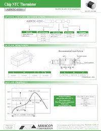 ABNTC-0201-104J-4150F-T Datasheet Pagina 2