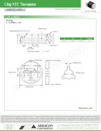 ABNTC-0201-104J-4150F-T Datasheet Pagina 3