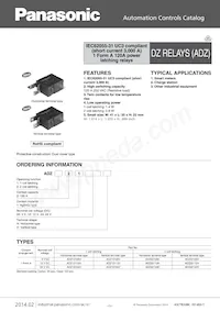 ADZ22124V Datasheet Cover