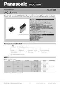 AQJ422V Datenblatt Cover