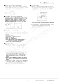 AQY212G2SZ數據表 頁面 8