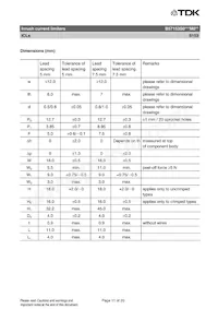 B57153S0809M051 Datasheet Pagina 11