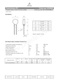 B57234S0600M051 Datasheet Pagina 2