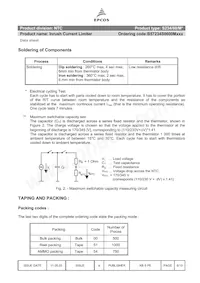 B57234S0600M051 Datasheet Pagina 6