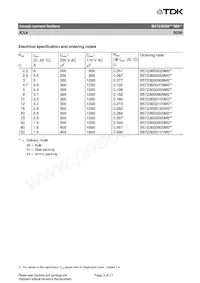 B57236S0309M051 Datasheet Pagina 3