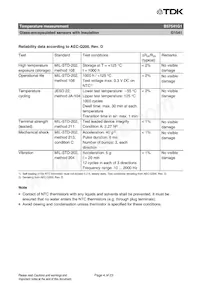 B57541G1104F000 Datasheet Page 4