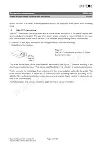 B57541G1104F000 Datasheet Pagina 10