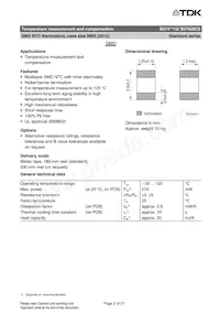 B57620C5223J062 Datenblatt Seite 2