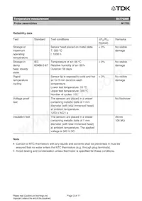 B57703M1104A002 Datasheet Pagina 3