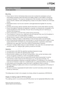 B57703M1104A002 Datasheet Pagina 6