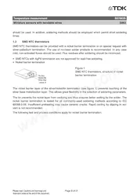 B57863S0303G040 Datasheet Pagina 8