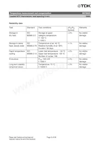 B57885S0303F000 Datenblatt Seite 3