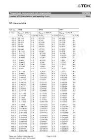 B57885S0303F000 Datenblatt Seite 5