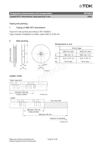 B57885S0303F000 Datenblatt Seite 8