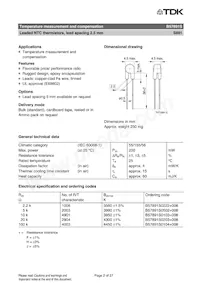 B57891S0203H008 Datenblatt Seite 2