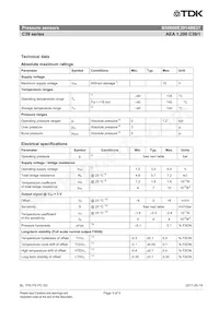 B58600E3914B637 Datasheet Pagina 3