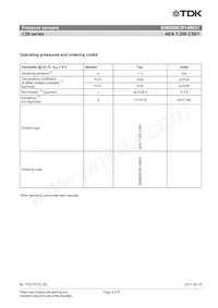 B58600E3914B637 Datasheet Pagina 4