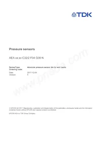 B58600H8400A040 Datasheet Copertura