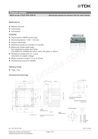 B58600H8400A040 Datasheet Pagina 2