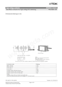 B88269X1110C011 Datasheet Pagina 5