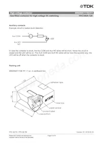 B88269X1110C011 Datasheet Pagina 6