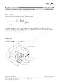 B88269X1200C011 Datasheet Pagina 6