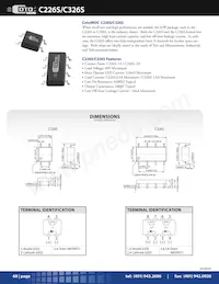 C326STR Datasheet Cover