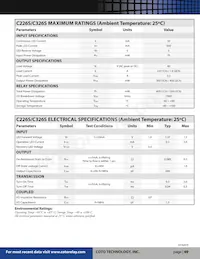 C326STR Datasheet Page 2