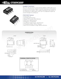 CS337 Datasheet Copertura