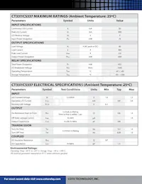 CS337 Datasheet Pagina 2