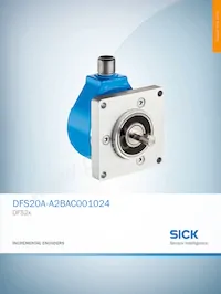 DFS20A-A2BAC001024 Datenblatt Cover