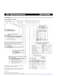 ECW0J-B24-EC0006L Datasheet Pagina 3