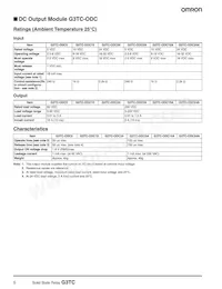 G3TC-ODC24A DC24 Datasheet Page 5