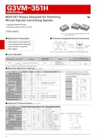 G3VM-351H數據表 封面