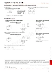 G3VM-61QR(TR05) Datasheet Pagina 4