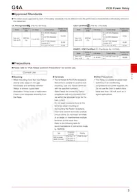 G4A-1A-PE-T130 DC12 Datasheet Pagina 3