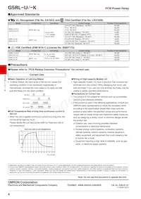 G5RL-U1A-E-DC24 Datasheet Page 4