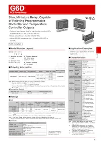 G6D-1A-ASI-AP DC5 Datasheet Cover