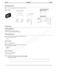 G6DS-1A-H DC24 Datasheet Pagina 4