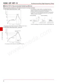 G6K-2F-RF-V DC12 Datasheet Pagina 6