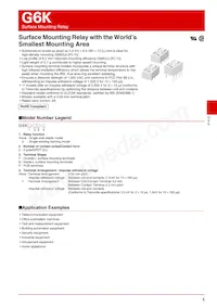 G6K-2G-Y-TR DC9 Datasheet Cover