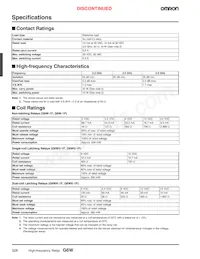 G6WU-1P DC9 Datasheet Pagina 2